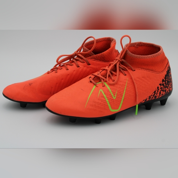 New Balance Other - New Balance Mens 8 Soccer Cleats Orange/Black